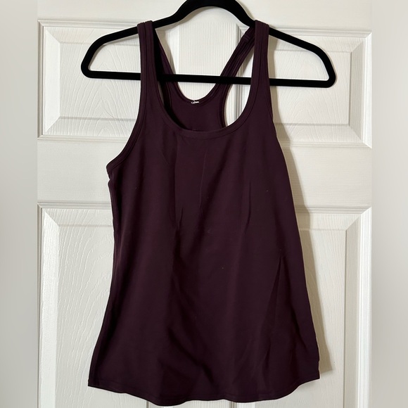 Lululemon Racer Tank - Bordeaux - Size 6 - Picture 1 of 2
